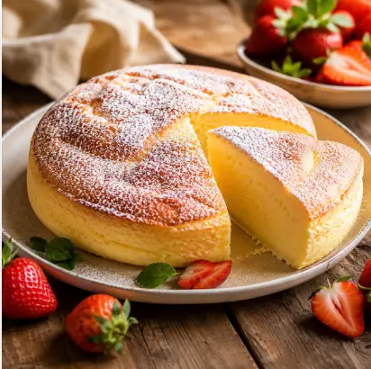 Wolkenkuchen ohne Mehl